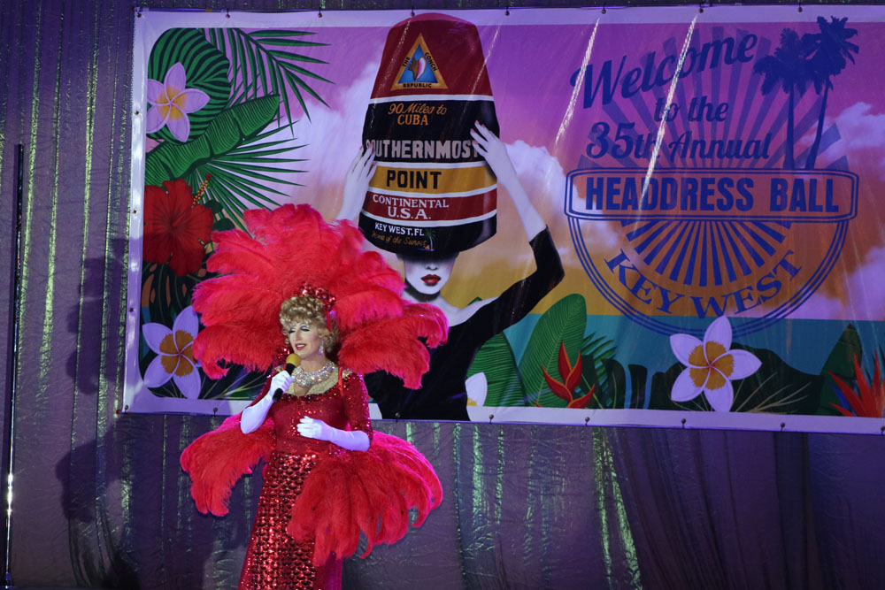 Headdress Ball 2017 photo - Duval Street, Key West